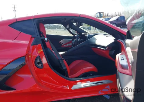 2022 Chevrolet Corvette Stingray Rwd 3Lt из США, поврежденный, VIN 1G1YC2D45N5117398